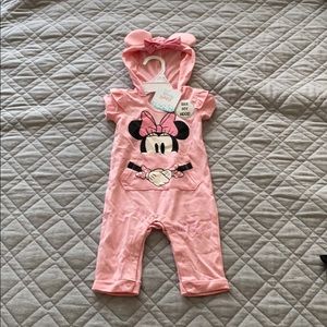 Disney Baby Minnie Mouse Onesie with Hood